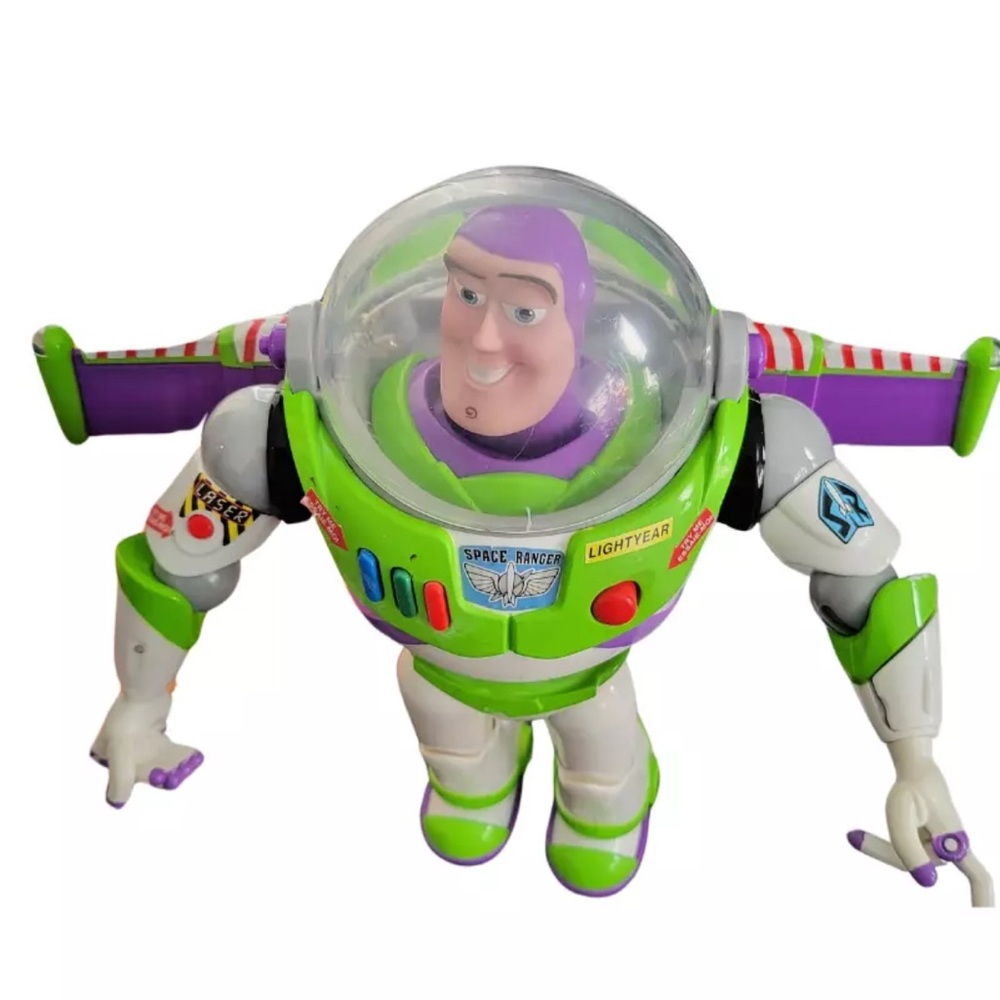 Buzz Lightyear Action Figure - talking with articulated fingers